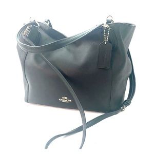 Black Leather Coach Purse
